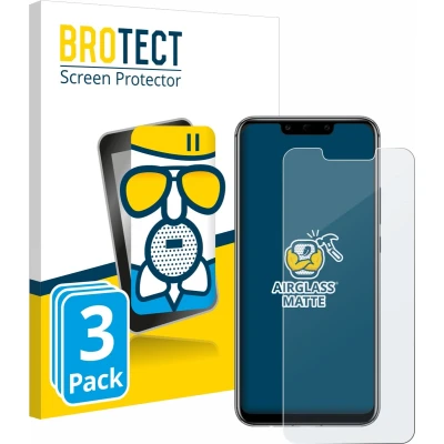 Afbeelding van BROTECT Screenprotector voor Huawei Mate 20 lite Folie Beschermfolie Beschermglas matte (3 Stuks)