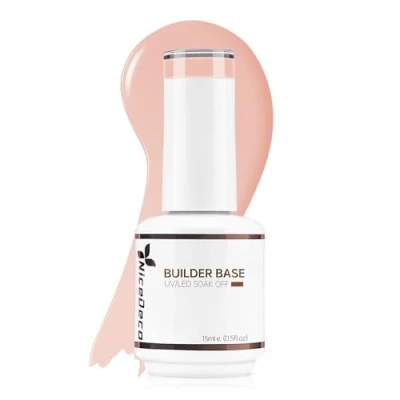 Afbeelding van Nicedeco 8 in 1 Builder Base Gel Semi permanente Nagellak Coat Uitbreiding Versterking Color Nail Art 15ML 001