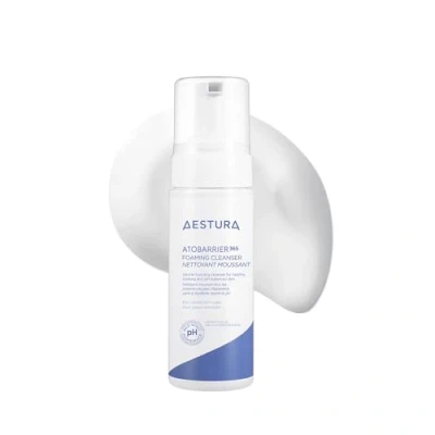 Afbeelding van AESTURA ATOBARRIER365 Bubble Cleanser Schuimend gezichtswater met mild zuur pH formule rijke schuimreiniger dermatologisch getest 150 ml