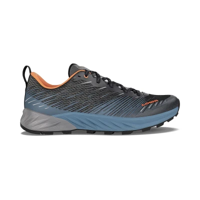 Afbeelding van Lowa Amplux Lage Schoen Heren Herenschoenen Blauw Dessin Maat 42