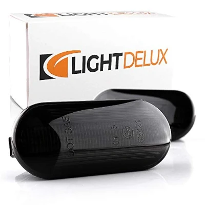 Afbeelding van Black Vision V 170634LG, 2 x led knipperlichten, zijknipperlichten, dynamische functie, gecertificeerde loopstrip