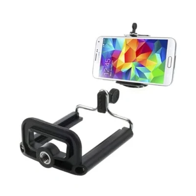 Afbeelding van Verstelbare Universele Tripod Mount Adapter 5 8 centimeter voor Smartphone / iPhone Zwart