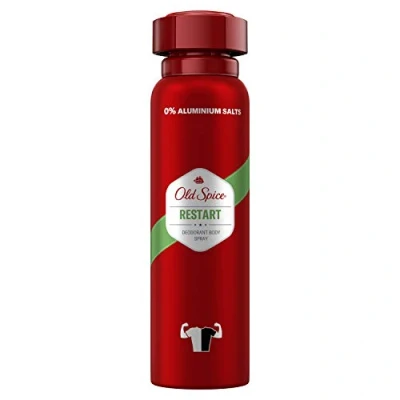 Afbeelding van Old Spice Restart deodorant Bodyspray, spray zonder aluminium, voor mannen, met langdurige geur, 150 ml