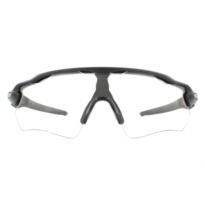 Afbeelding van Oakley Uomo OO9208 RADAR EV PATH 920874 Occhiali da sole O_Matter Nero Trasparente Maschera Normale Chiara