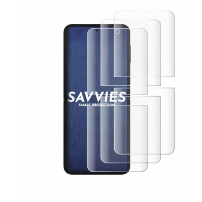 Afbeelding van Savvies Screenprotector voor Samsung Galaxy Z Flip 7 FE Folie Beschermfolie transparant volledig dekking (4 Stuks)