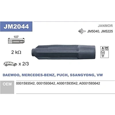 Afbeelding van Stekker, bobine JANMOR JM2044