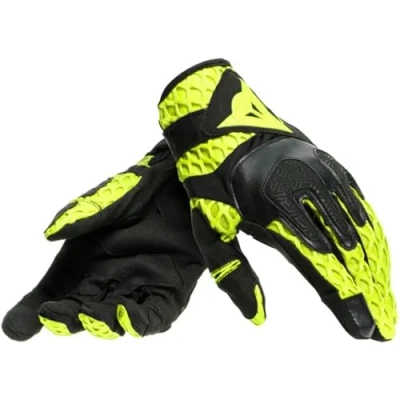 Afbeelding van Dainese Air Maze Unisex Motorhandschoenen, zwart geel, afmeting M voor man