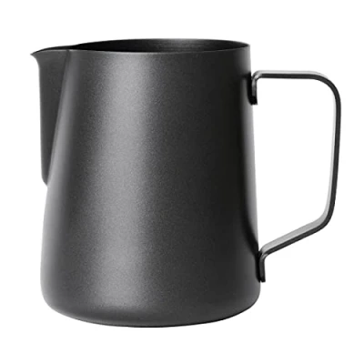 Afbeelding van Olympia zwarte anti kleef melkschuimkan 570ml