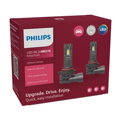 Afbeelding van Philips HB3/HB4 Access LED Koplamp Set 20W P20d/P22d 12V