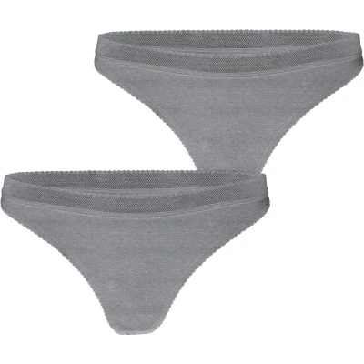 Afbeelding van Bjorn Borg Core Thong 2 pack Maat XL grijs