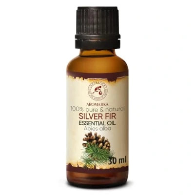 Afbeelding van Zilverspar Essentiële Olie 30ml 100% Puur &amp; Natuurlijk Aromatherapie Geurolie Geurverspreider Ontspanning Toevoegen aan Bad Cosmetica Massage Wellness Aroma Lamp Of Elektrische Diffuser