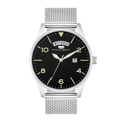 Afbeelding van Rhodenwald &amp; Söhne Vintage Horloge, Heren, Maat: One Size, Silber