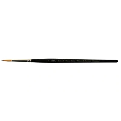 Afbeelding van Winsor &amp; Newton 5007004 Serie 7 aquarelpenseel, Kolinski ronde kwast nr. 4 3 mm, kwaliteit met de hand gemaakt