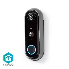 Afbeelding van Nedis SmartLife WIFICDP20GY videodeurbel zwart