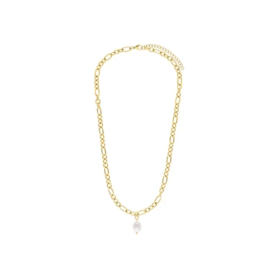 Afbeelding van Lucardi Statement Ketting, Dames, Maat: One Size, Gold