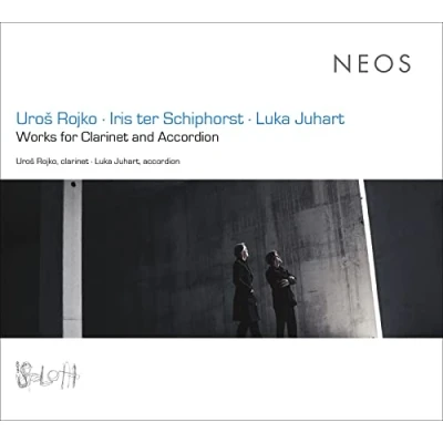 Afbeelding van Luka Juhart &amp; Uros Rojko Works For Clarinet And Accordion (CD)
