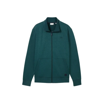 Afbeelding van TOM Tailor IN Optik Sweater met rits, Heren, Maat: Medium, Grün