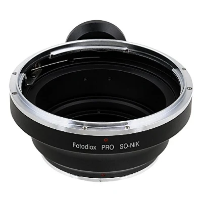 Afbeelding van Fotodiox Pro Lens Mount Adapter Compatibel Bronica SQ Lensen op Nikon F Camera&#039;s
