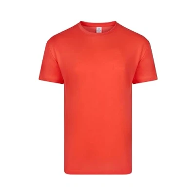 Afbeelding van Mukua Derby, uniseks T shirt, polyester, katoen, neonrood, maat XL, XL