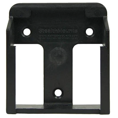 Afbeelding van StealthMounts batterijhouders voor Makita LXT Draadloze 18v elektrisch gereedschap 5 pack Zwarte batterijorganisatoren