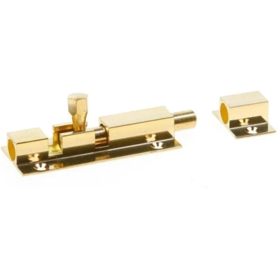 Afbeelding van i Fix profielschuif 75 x 25 mm messing rechte hoeken