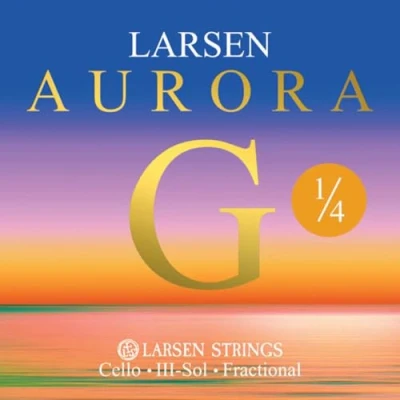 Afbeelding van Larsen cello snaren Aurora G 1/4 Medium