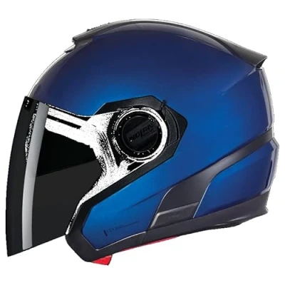 Afbeelding van Nolan N40 5 06 Classico Nobile N Com Jet Helm, blauw, afmeting XL voor man