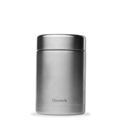 Afbeelding van QWETCH Geïsoleerde lunchbox roestvrij staal 340ml RVS voedseldoos 5 uur warm en 7 koud BPA vrij, waterdicht herbruikbaar voor kantoor, picknick, wandelen