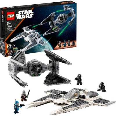 Afbeelding van LEGO Star Wars Mandalorian Fang Fighter vs. TIE Interceptor 75348