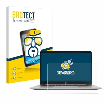 Afbeelding van BROTECT Screenprotector voor HP Chromebook 14a Folie Beschermfolie transparant