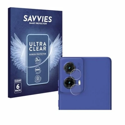 Afbeelding van Savvies Screenprotector voor Motorola Moto G85 (ALLEEN Camera) Folie Beschermfolie transparant (6 Stuks)
