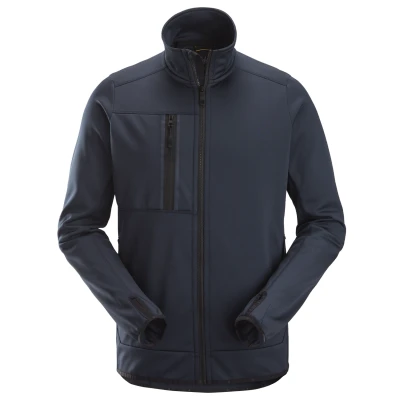 Afbeelding van Snickers 8059 AllroundWork, Fleece Jack met Rits Donker Blauw