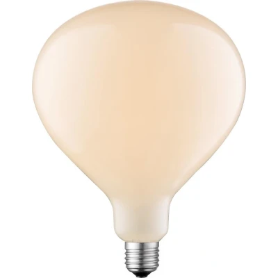 Afbeelding van Home Sweet Edison Design E27 Lichtbron Globe Milky LED lamp wit Dimbaar 6W 510lm 2700K warm licht voor fitting