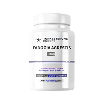 Afbeelding van Fadogia Agrestis 10:1 Complex met Hydroxypropyl β Cyclodextrine 60 Capsules (600mg)