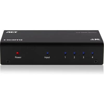 Afbeelding van ACT AC7830 HDMI Splitter 1x4 3D/4K Ondersteuning