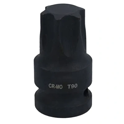 Afbeelding van T90 1/2&quot; Aandrijving Mannelijke Torx Star beïnvloed Impact Ondiepe Stubby Socket