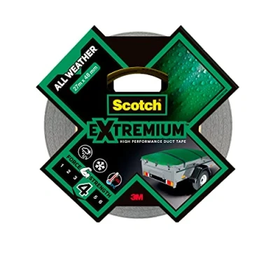 Afbeelding van Scotch Extremium DT17 krachtige reparatiedoek 25 m x 48 mm, 1 stuks/doos