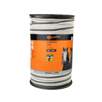 Afbeelding van Schriklint powerline 40mm wit 200m