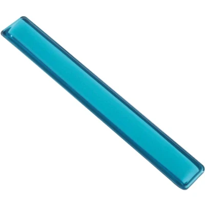 Afbeelding van Q CONNECT polssteun antislip transparant blauw