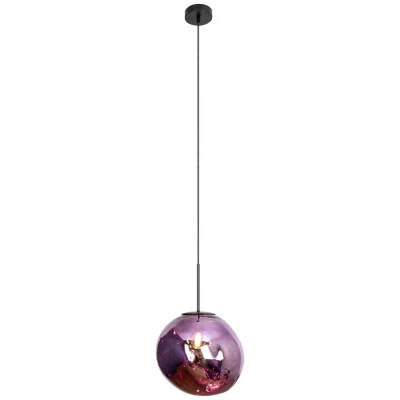 Afbeelding van ECO Light CANOPUS 9550 S 1 28 PP Hanglamp E27 Violet