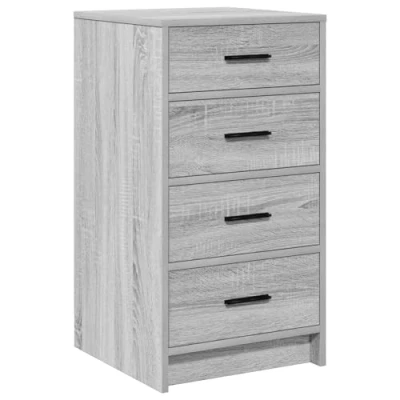 Afbeelding van vidaXL Grijs Sonoma Hout Medium Dressoir Rechthoekig Modern