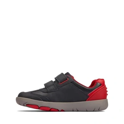 Afbeelding van Clarks Rex Play K Sneakers voor jongens, rood (navy red), 30 EU