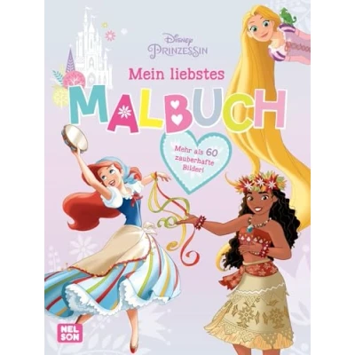 Afbeelding van Disney Prinzessin: Mein liebstes Malbuch: Komm mit ein eine zauberhafte Welt!