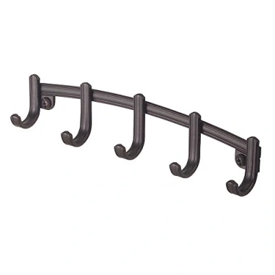 Afbeelding van InterDesign York Lyra Wall Mount Mail en Key Rack, Brons