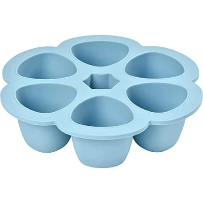 Afbeelding van Béaba Siliconen multiportions 6x150 ml Grijs