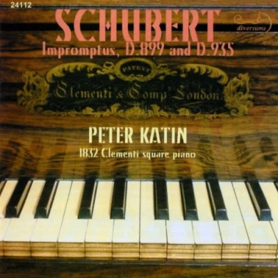 Afbeelding van Peter Katin Schubert: Impromptus (CD)