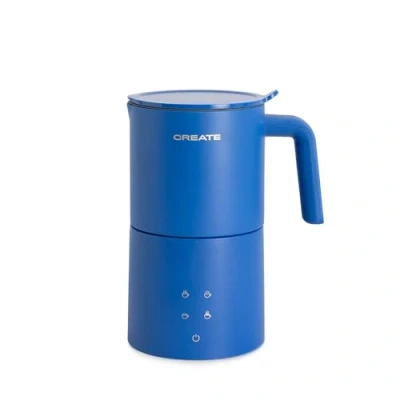 Afbeelding van CREATE Milk Froher Studio Pro Elektrische melkopschuimer, kobaltblauw, vaatwasmachinebestendig, touchscreen, 4 programma&#039;s, veiligheidssituatie, 620 ml, koud en warm gebruik, 450 W