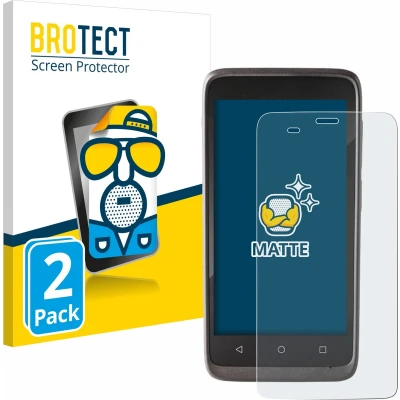Afbeelding van BROTECT (2 Stuks) Antireflecterende Beschermfolie voor Honeywell ScanPal EDA51 Anti Glare Screen Protector, Mat, Ontspiegelend