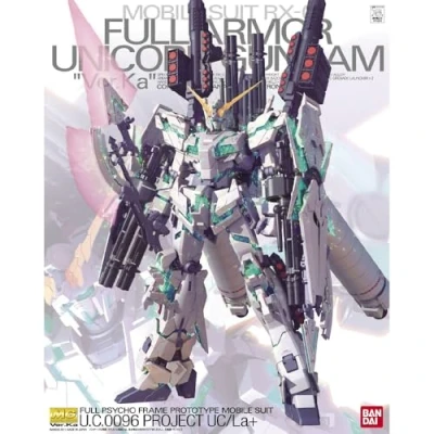 Afbeelding van Gundam Master Grade 1:100 Model Kit RX 0 Full Armor Unicorn Version Ka