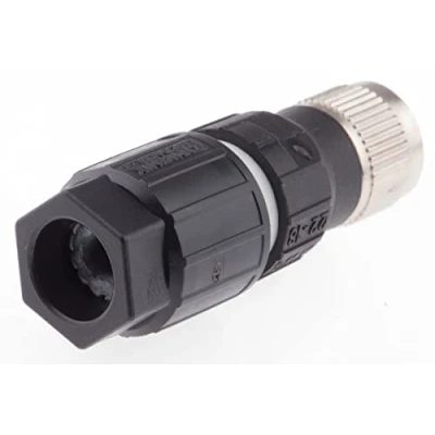 Afbeelding van PHOENIX CONTACT SACC M12FS 4QO 0.75 connector, 4 polig, 4mm 8mm kabeldoordiameter, 12.800g